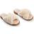 Natures Collection Cross Slippers Lammeskind