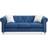 Glory Furniture Raisa Navy Blue Sofa 83" 3 Seater