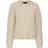 Pieces PcNina LS O-Neck Knit - Grå
