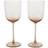 ferm LIVING Guest red Red Wine Glass