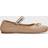Miu Miu Leather Ballet Flats - Beige
