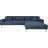 House Nordic Lido Dark Blue Soffa 290cm 4-sits