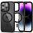 Tech-Protect iPhone 15 Max Magmat Cover MagSafe Kompatibel Gennemsigtig Sort