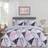 Dreamscene Blush Marble Marble Duvet Cover Grey, Pink