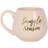 Something Different Snuggle Season Pink Ceramic Cup