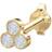 Nordahl Jewellery Pierce52 ørering karat guld med diamanter stk