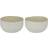 Mette Ditmer Sand Grain 2-Pack Small Straw Dessert Bowl