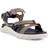 ecco Exowrap Tex Vandresandaler Dame Brun