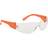 Portwest PW32 Wrap Around sikkerhedsbrille-Sort/grå-One