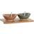 Dkd Home Decor appetizere Bambus Skandinavisk Serveringsbakke