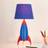 Glow Meyer Rocket Blue Circular Table Lamp