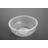 Plastbakke Rund Salatskål Ø156mm PP Klar 610ml 100stk/pak Salladsskål