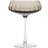 Louise Roe Single Cut Røg Mundblæst Champagneglas