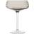 Louise Roe Triple Cut Røg Mundblæst Champagneglas