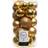 Decoris Season Gold Baubles Set Christmas Tree Ornament