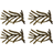 House Doctor Mistle Napkin Ring 4pcs