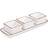 Premier Housewares White Calisto Square Serving Dish