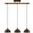 Lindby Flurin 3 Pendellampa