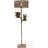 Good & Mojo Java Hylde Natur Sort Gulvlampe