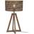 Good & Mojo Java Pyramide Natur/Sort Bordlampe