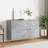 vidaXL Concrete Grey 104 x 35 x 70 cm Sideboard