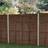 Forest Garden Brown Pressure Treated Superlap Fence Panel 1830