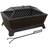 Dellonda 35" Rectangular Outdoor Fire Pit Antique Bronze Effect