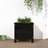 vidaXL Garden Planter Black 40x40x39 Solid Wood Pine
