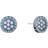Tommy Hilfiger Ice Blue Crystal Stud Earrings BLUE One
