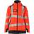 Mascot 19045-449-22210 Accelerate Safe Damen-Passform Atmungsaktiv Wind und Wasserdicht Zweifarbig Winterjacke, Hi-Vis Rot/Schwarzbla