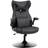 Vinsetto Gaming Chair Home Office Chair w/ Swivel Pedestal Base Lumbar Support