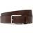 Calvin Klein Warmth Oiled Grain Belt - Brown