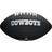 Wilson NFL Team Soft Touch Football Dallas Cowboys Black