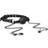 Easytoys Open Ball Gag with Nipple Clamps