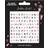Le Mini Macaron Nail Art Stickers - Gothic Girl