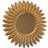 Inspire Home Decor Sunburst Wall Mirror 61x61cm