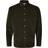 Selected HOMME Manchesterskjorta slhRegowen-Cord Shirt LS Noos Grön