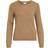 Vila Ril Round Neck Knitted Pullover - Tigers Eye