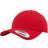 Flexfit Curved Classic Snapback Cap Unisex - Red