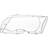 Magneti Marelli Headlight Glass Left LRB992
