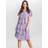 Gina Bacconi Bella Georgette Tiered Dress Purple