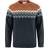 Fjällräven Övik Knit Sweater M - Dark Navy/Terracotta Brown