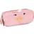 B&Q Pomelos the Ostrich 2-Zip Animal Face Pencil Case Pink