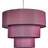 MiniSun Valuelights 3 Tier Silk Pendant Lamp