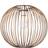 ValueLights Faraday Copper Shade ∅ 30cm