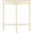 Premier Housewares Heritage Antique White Console Table 30x80cm
