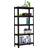 Neo Black 5 Tier Shelving System