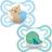 Mam Perfect 0 Months Soother Double Pack Blue