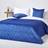 Homescapes Luxury Bedspread Blue (200x200cm)