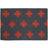 Premier Housewares Neon Crosses Red